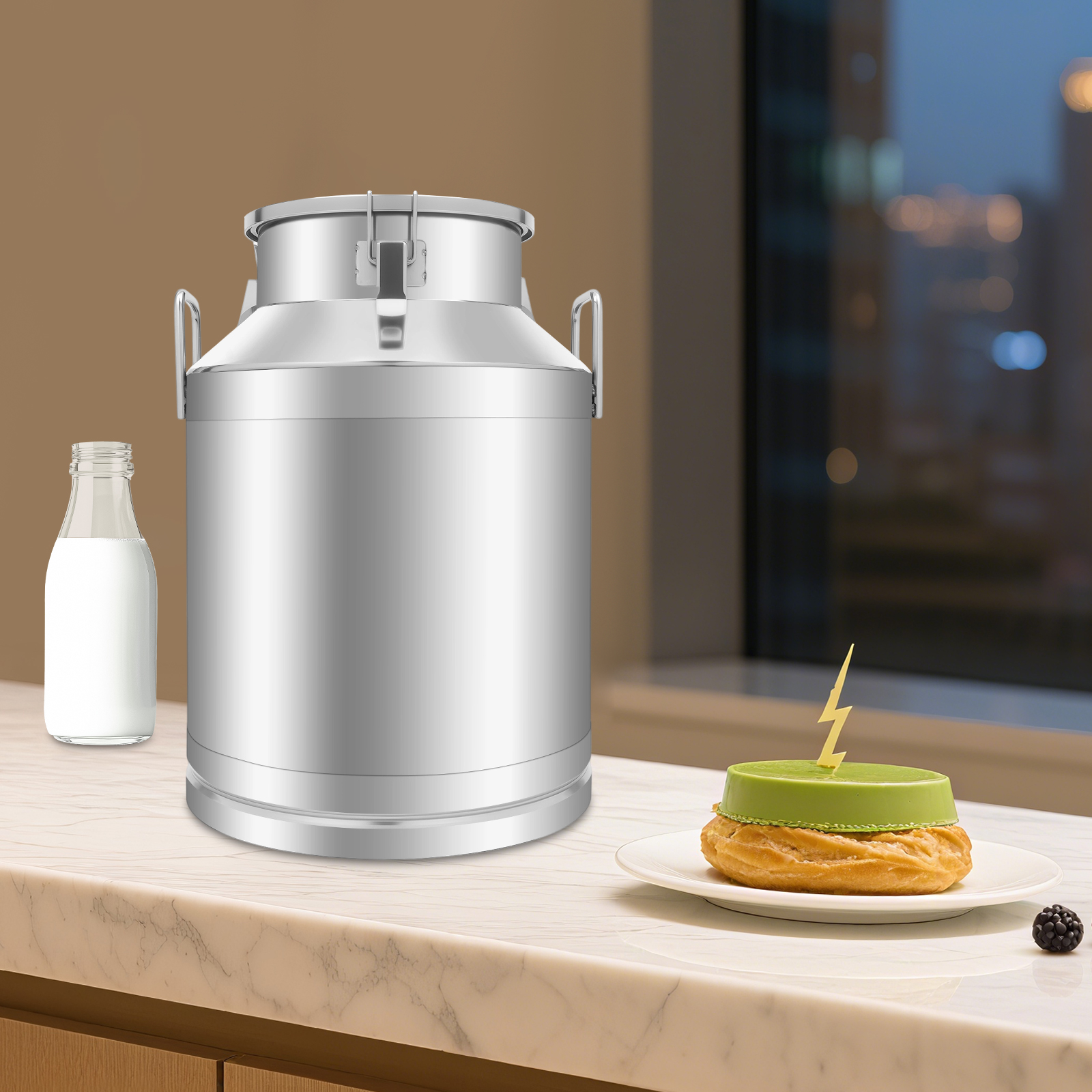 Milk Can-304 Stainless Steel 50L 13.3Gallon Milk Can